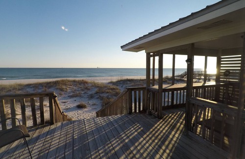 Southpointe House | Directly On Fort Morgan Beach! 4 BR 2 Bath Home