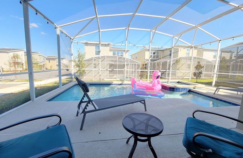 Four Corners Villa | Disney World/5 mins to Oasis Club/a Brand New 6bedroom at ChampionsPointe.