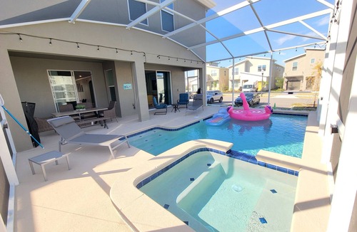 Four Corners Villa | Disney World/5 mins to Oasis Club/a Brand New 6bedroom at ChampionsPointe.