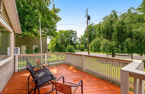Penn Yan House | Dog-friendly home with fenced backyard & W/D - lake trails across the street