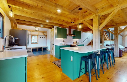 Hartland Four Corners House | Dog-friendly house w/deck, EV charger, fireplace, partial a/c, BBQ, w/d, wifi