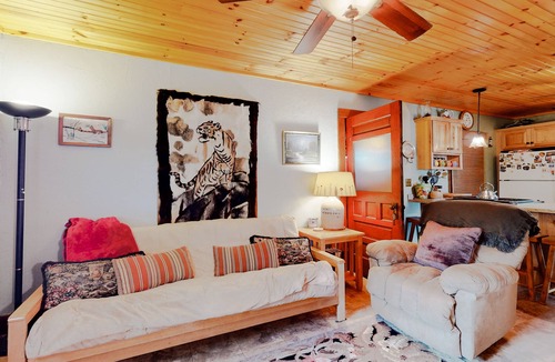 North Hero House | Dog-friendly lakefront house with firepit, grill, 5 kayaks, dock & amazing views