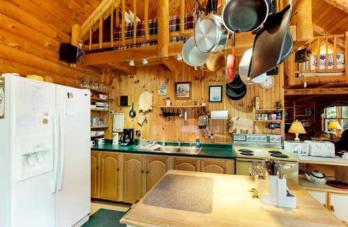 Rockwood Cabin | Dog-Friendly Lakefront Log Cabin with Peaceful Atmosphere, Dock & Boat Launch
