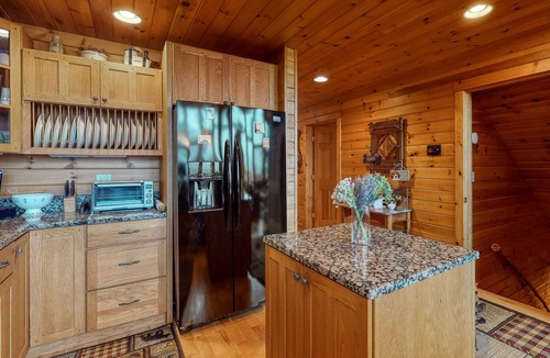 Sunday River Area House | Dog-Friendly Lodge w/ 180-Degree Mountain View, Large Deck, & PetSafe Dog Fence