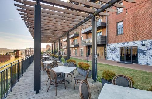 Central Business District Apartment | Downtown Lynchburg Condo with James River Views