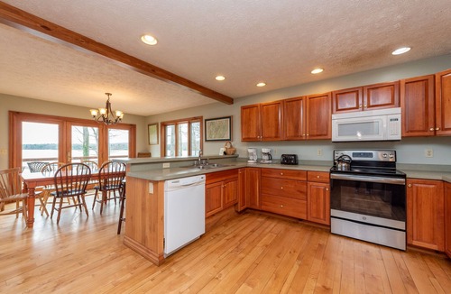 Swanton House | Elegant Escape w/Dock, Deck & Lakefront Bliss