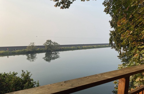 Harbour Pointe House | Enjoy big Salish Sea views in a hand hewn tree-like home on Picnic Point Lake