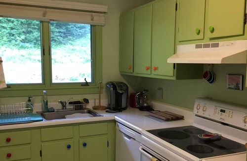 Bolton Valley Condo | Enjoy mountains views from every bedroom balcony