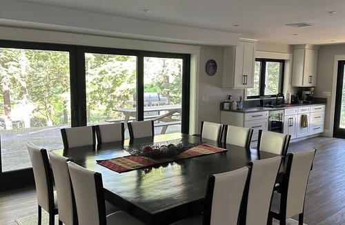 South Casco House | Escape to Your Own Private Peninsula on Sebago Lake. A Luxury Lakefront Retreat.