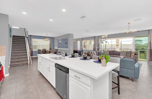 Four Corners Villa | EV 1804 - 9 Bed 6 Bath Villa with Screened-In Private Pool and Spillover Spa, Cu