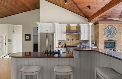 Stowe House | Expansive Stowe property with hot tub and views