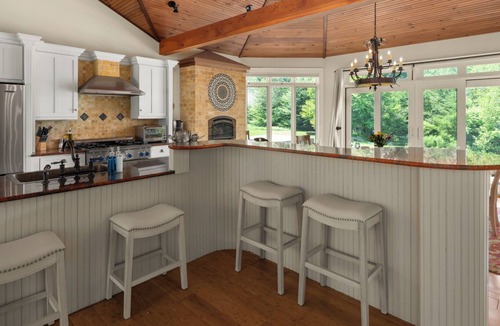 Stowe House | Expansive Stowe property with hot tub and views