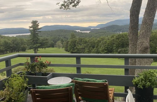Sunapee Condo | Fall foliage! Jaw-dropping views. Gorgeous 4-bed by hiking trails + the lake
