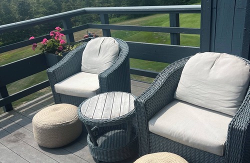 Sunapee Condo | Fall foliage! Jaw-dropping views. Gorgeous 4-bed by hiking trails + the lake