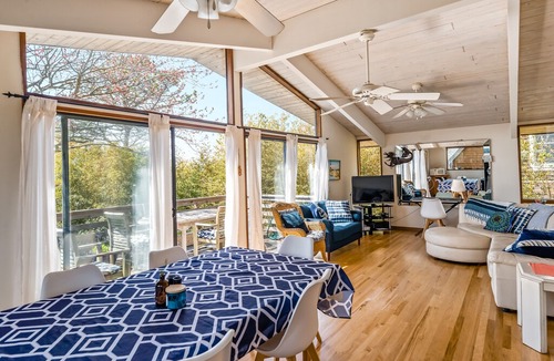 Ocean Beach House | Family-Friendly Home with High-Speed WiFi & Private Hot Tub - Walk to the Beach!