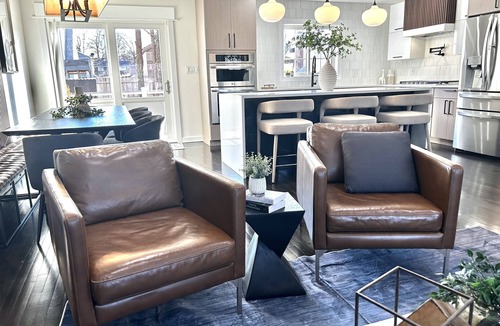 Glen Cove House | Four Levels of Family-sized Stylish Living w/game rm, patio and large backyard