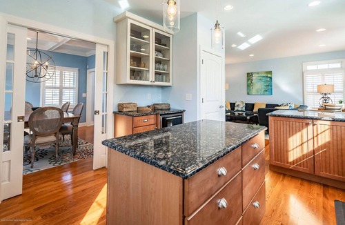 Spring Lake House | Gorgeous Home, Lake Views and 2 Blocks from Beach and Pool!