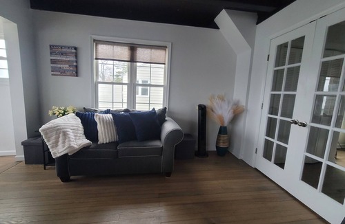 Hopatcong House | Great panoramic view of the lake. Outdoor entertainment areas. family-friendly.