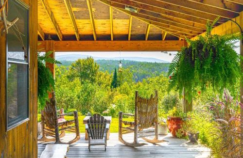Stannard House | Greensboro Home with Porch and Countryside Views!