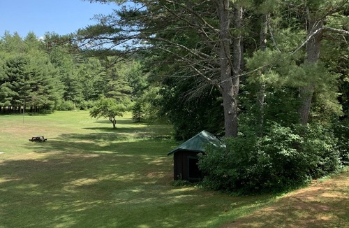 Chestertown House | Hide-A-Way Cabin, Pool & AC, Authetic Adirondack Cabin Steps from Loon Lake