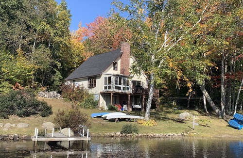 Washington House | Highland Lake Waterfront home perfect for family, fun, outdoors, and S’Mores!