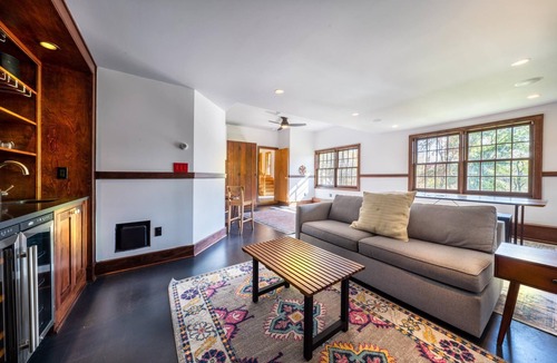 Pine Plains House | Hilltop Home on 10 acres w/hot tub, fire-pit + solar