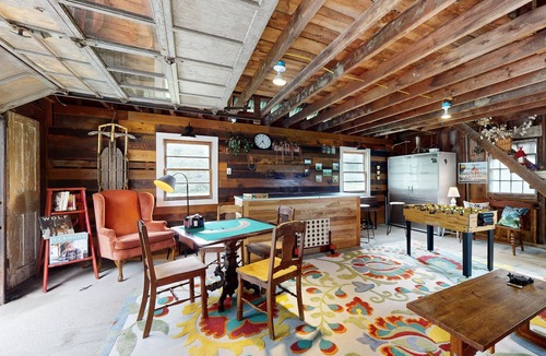 Waitsfield House | Historic home on 1 acre with snowmobile trails in backyard & mountain views