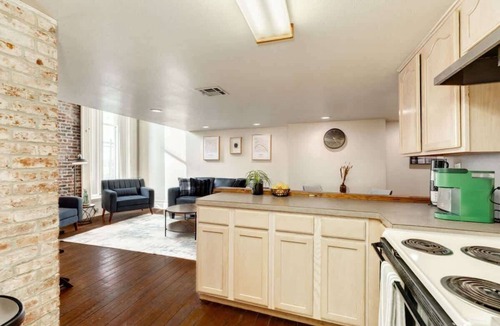 Galveston Apartment | Historic Strand Lofts #205 - Near Cruise Terminal