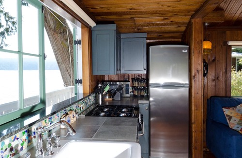 Hoodsport Cottage | Hood Canal, 1930's Beach Cottage, 315' Cove with Oysters!