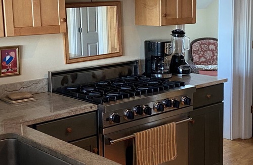 Falmouth House | Immaculate Luxury home, water views to Vineyard, private beach, bike path & more