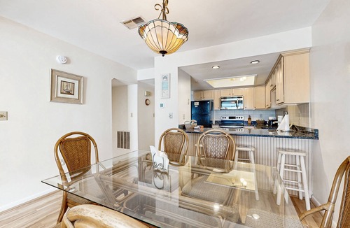 Bethany Beach House | Indian Harbor Villas home close to the beach with private washer/dryer & WiFi