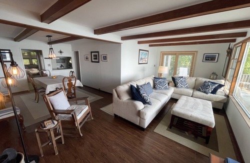 Shelter Island Heights House | Intimate Island Getaway with Stunning 180˚ Waterfront Views