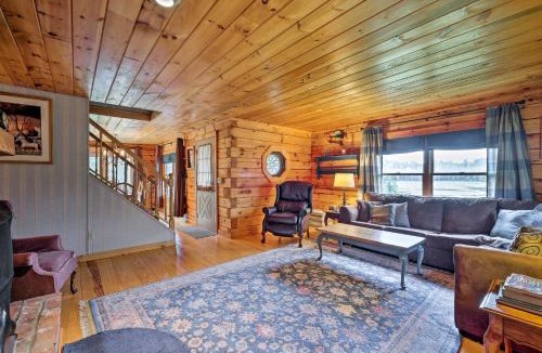 Jacksonville House | Jacksonville Cabin with Wraparound Deck and Views
