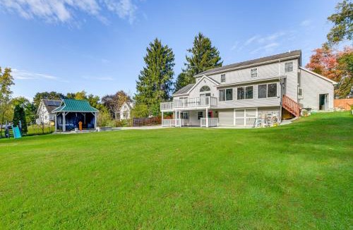 Essex Junction Apartment | Lake Champlain Fun Apt with Fire Pit and Large Yard!