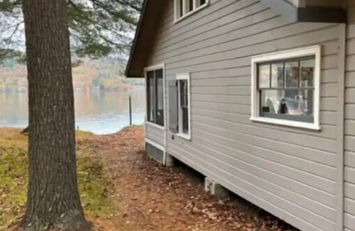 Poultney Cabin | Lake St Catherine Cabin For Two with deck and lake access