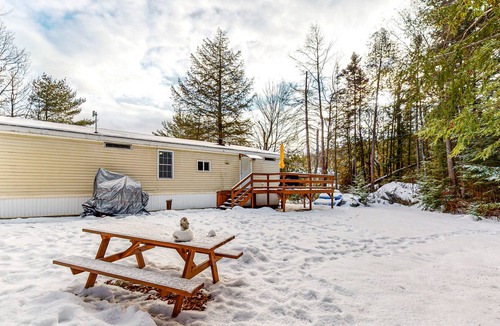 Whitefield House | Lake-view home with kayak, pedal boat & scenic deck - near shops & dining
