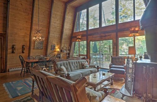 Glendale House | Lakefront Berkshires Retreat with Deck, Dock and Boat!