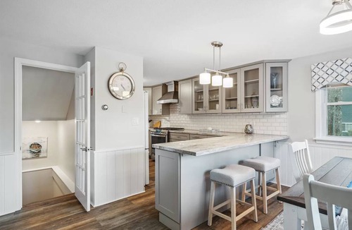 Belmont House | Lakefront Bliss, Private Dock & Cozy Year-Round Retreat!