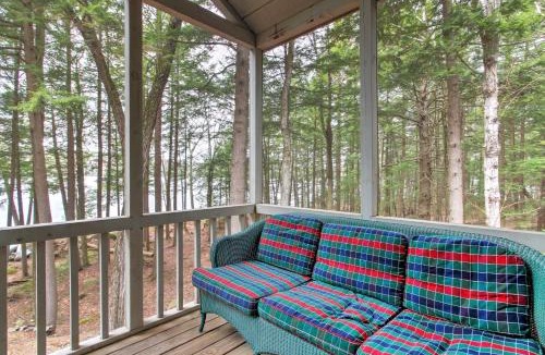 Francestown House | Lakeside Francestown Home with Private Dock and Porch!