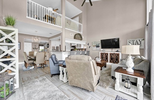 April Sound Condo | Lakeside Haven: Waterfront Home with Stunning Views, Pool, and Easy Lake Access! Nearby Festival