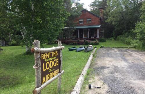Caroga Lake House | Log Cabin Adirondack Lodge on State Trail System
