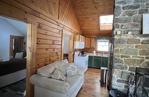 Mount Holly Cabin | Log Cabin Minutes from Jackson Gore and Okemo Mountain!