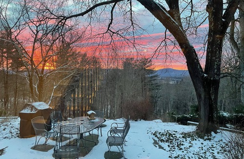 Southfield House | Lovely vacation home on secluded hillside with views and heated pool