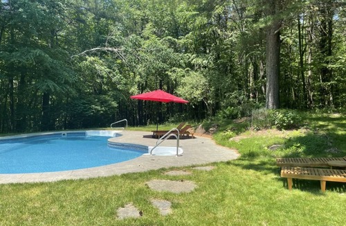 Southfield House | Lovely vacation home on secluded hillside with views and heated pool