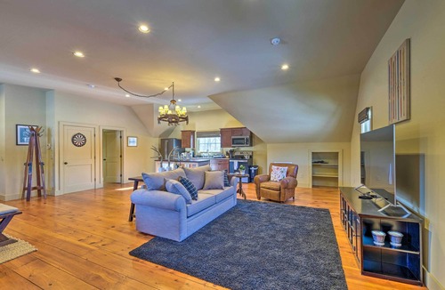 Manchester Center Apartment | Luxe 'Green Barn' Near Skiing w/Mt Equinox Views!
