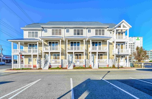 Ocean City House | Luxury 3 Bedroom End Unit Townhouse Near the Boardwalk with Free WiFi Located Downtown and Just Steps to Beach!