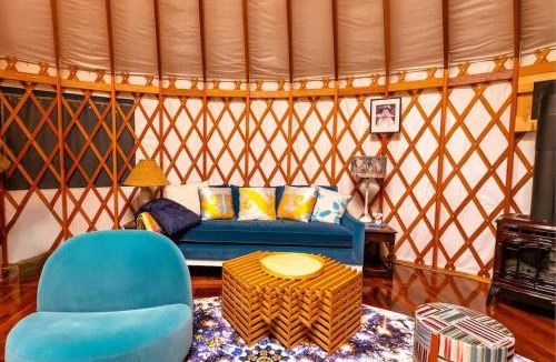 Friendship House | Luxury Yurt at Seaside Farm in Friendship