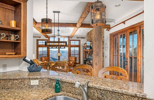 Burnsville Condo | Magical Views and Sunsets Living Above the Clouds at Mountain Air