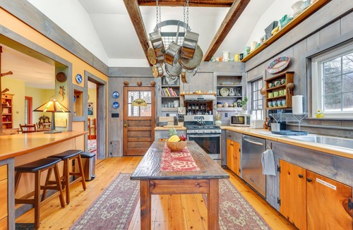 Manchester Center House | Manchester Center Home w/Green Mtn Views!