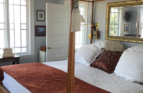 Hull Bed & Breakfast | Master Bedroom Suite in Beautiful 1880's Victorian. Spectacular ocean views.